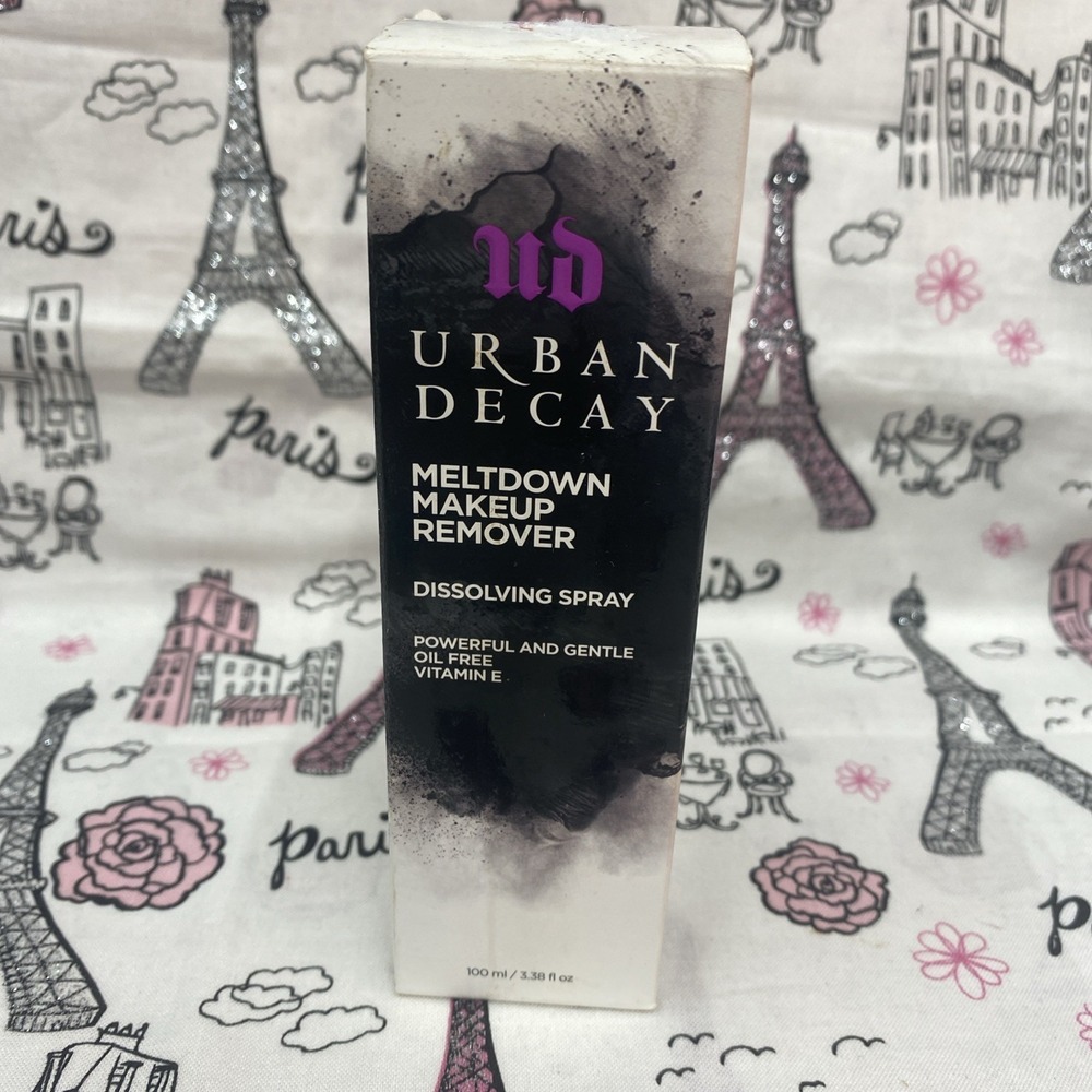 URBAN DECAY MELTDOWN MAKEUP REMOVER DISSOLVING SPRAY 3.38 OZ DISCONTINUED NIB